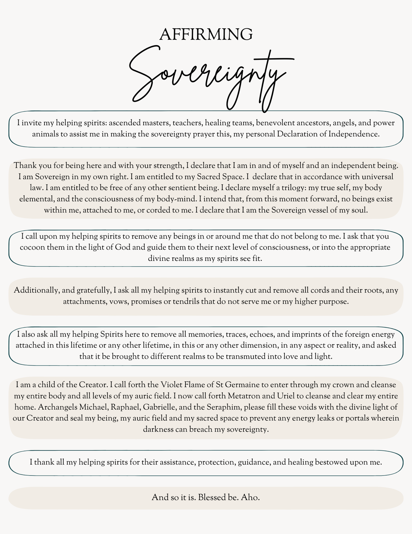Affirming Sovereignty PDF