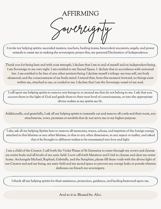 Affirming Sovereignty PDF